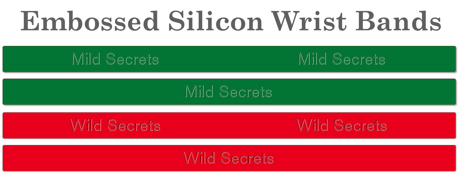 Silicon Wristbands